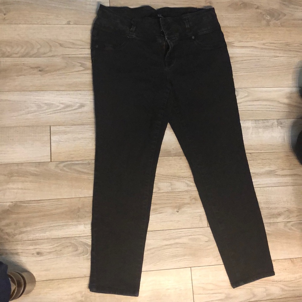 1822 denim black jeans
